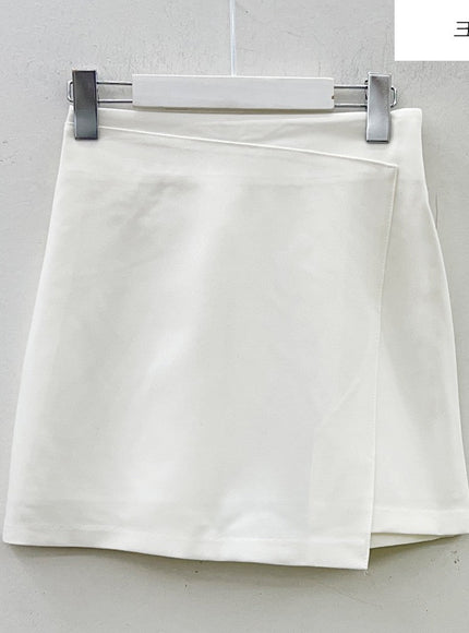 Wrap Style Mini Skirt BS-B11010502