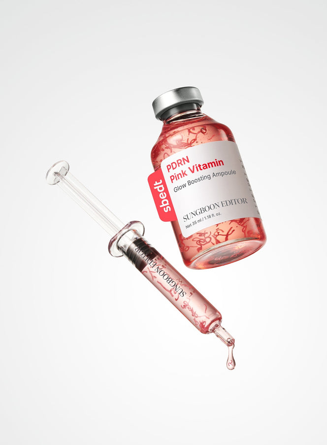 PDRN Pink Vitamin Glow Boosting Ampoule (40ml)