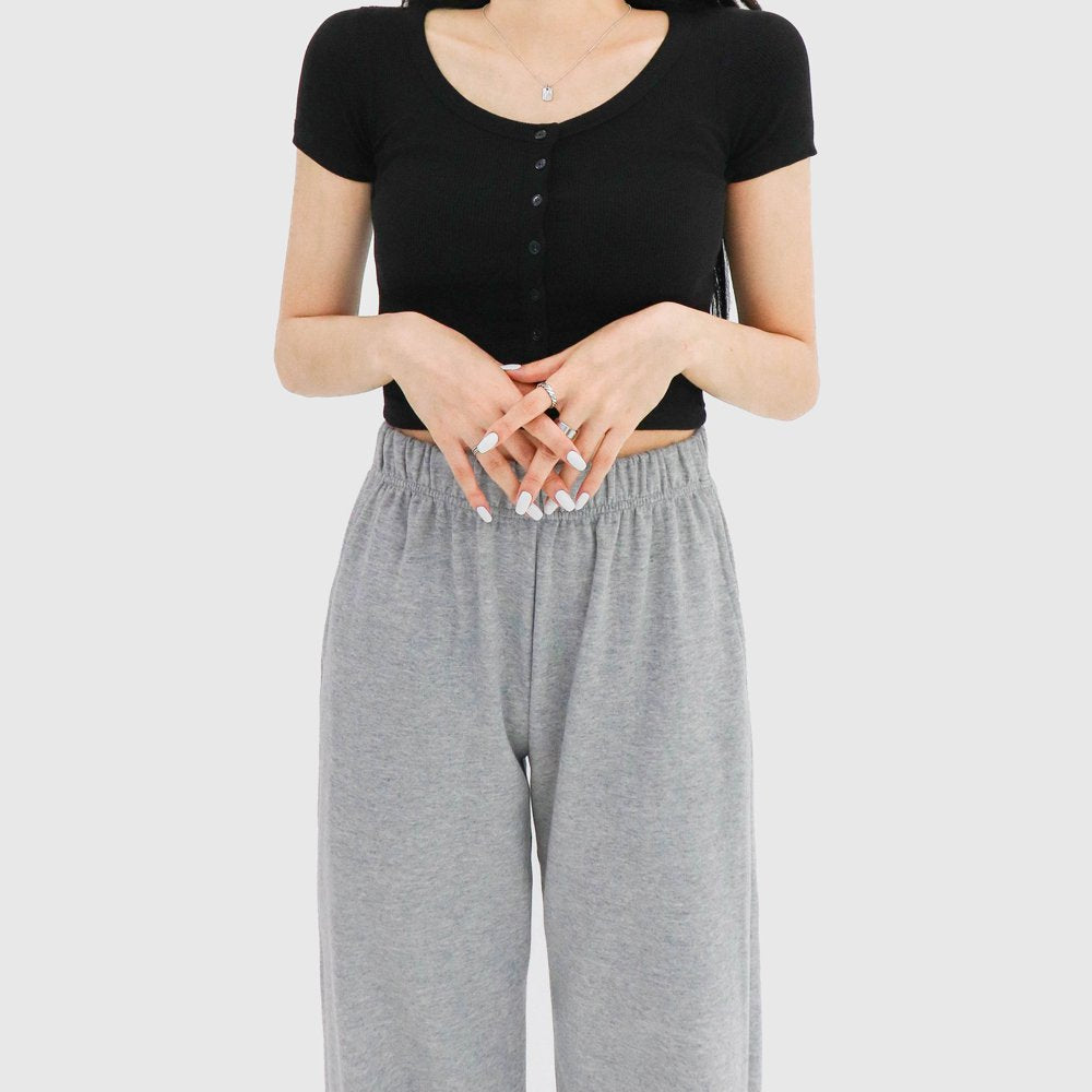 High-Waisted Sweat Pants CA28