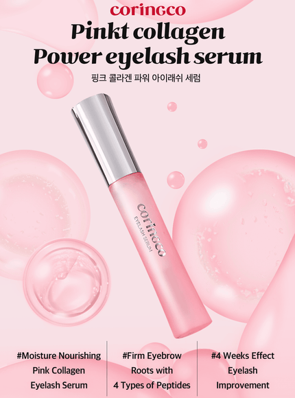 Pink Collagen Power Eyelash Serum (13ml)