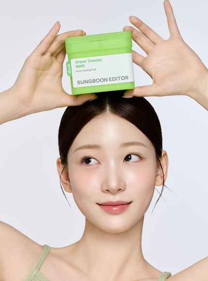 Green Tomato NMN Pore Peeling Pad (180ml)
