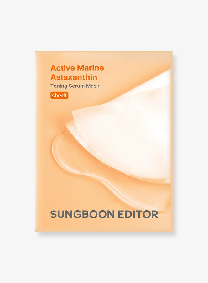 Active Marine Astaxanthin Toning Serum Mask (23ml, 1ea)