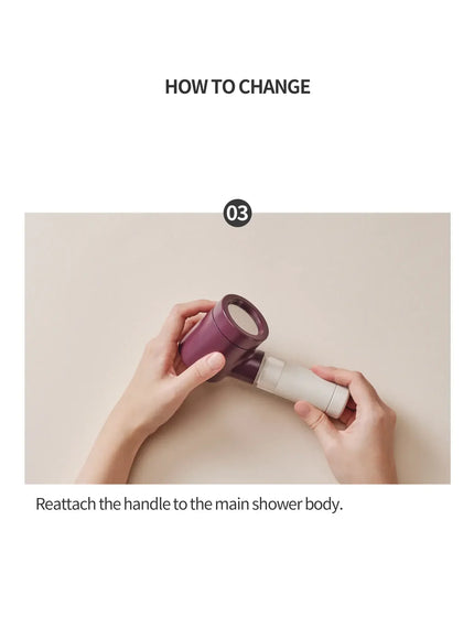 Water Solution Travel Shower Compact Refill Antibacterial Sediment Plus Filter (2pcs)