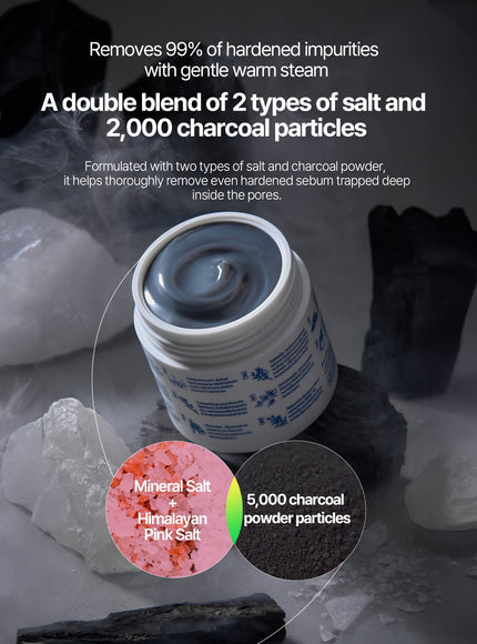 Kaamos Black Salt Warm Steam Cleansing Balm (100g)