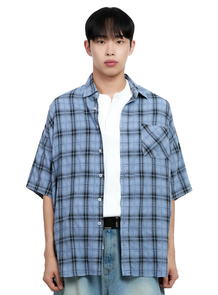Men's Checkered Shirt IG520