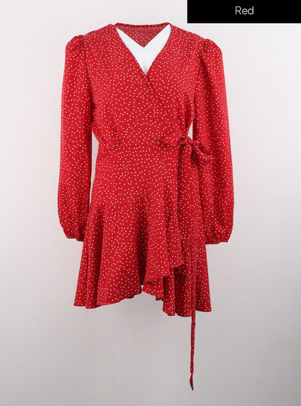 polka-dot-mini-wrap-dress-is301