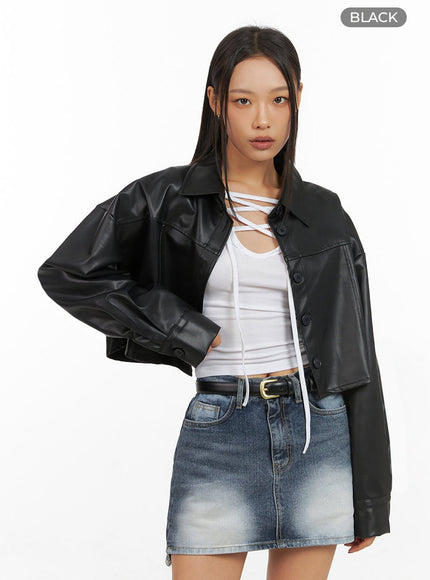 buttoned-faux-leather-cropped-jacket-is427