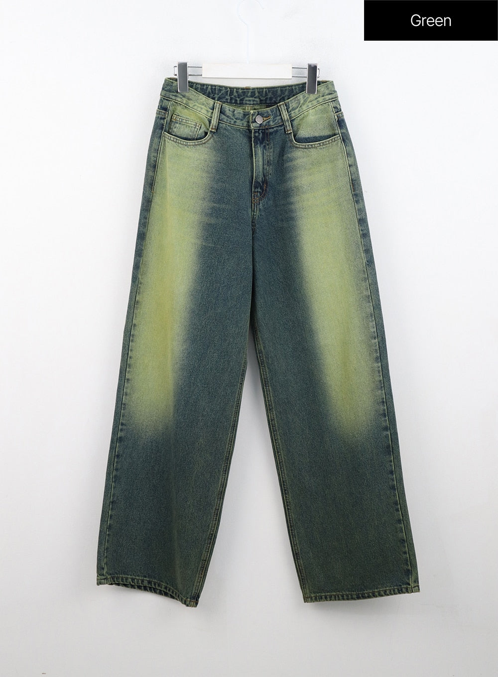 green-wide-leg-washed-jeans-in310