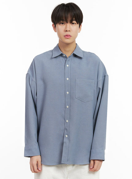 mens-fleece-lined-button-up-shirt-ij517