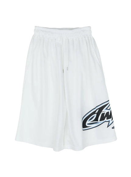 Men's Graphic Logo Athletic Shorts IG508