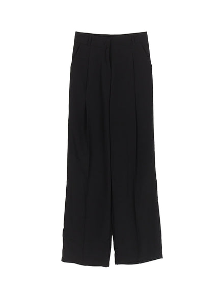 Essential Pintuck Comfort Slacks IY509