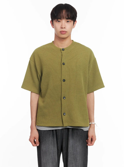 mens-short-sleeve-buttoned-sweater-iu518