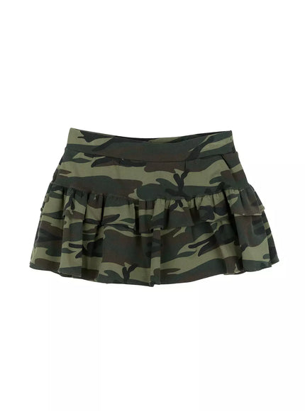 camo-ruffle-mini-skirt-ig508