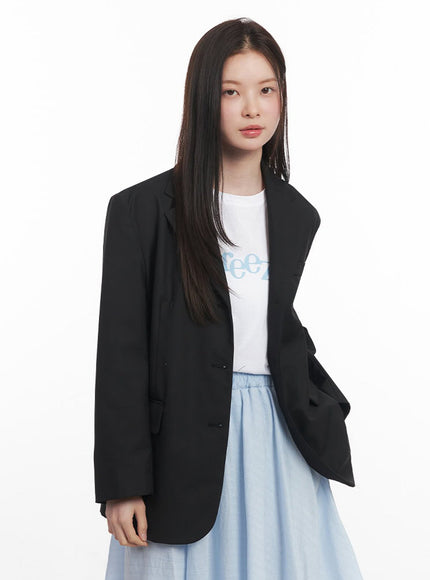 Essential Oversize Blazer Jacket IY509