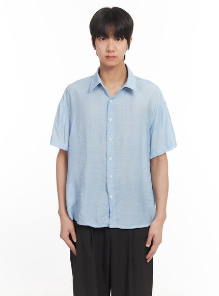 Men's Relaxed-Fit Collared Shirt IA510