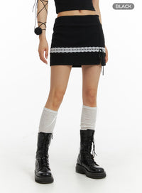 lace-trim-mini-skirt-im404