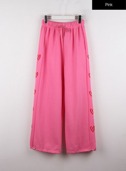 mid-waist-side-heart-parachute-jogger-lounge-pants-id313