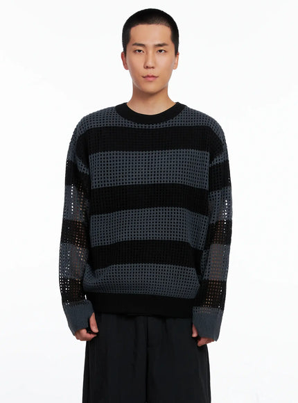 mens-striped-knit-sweater-is509