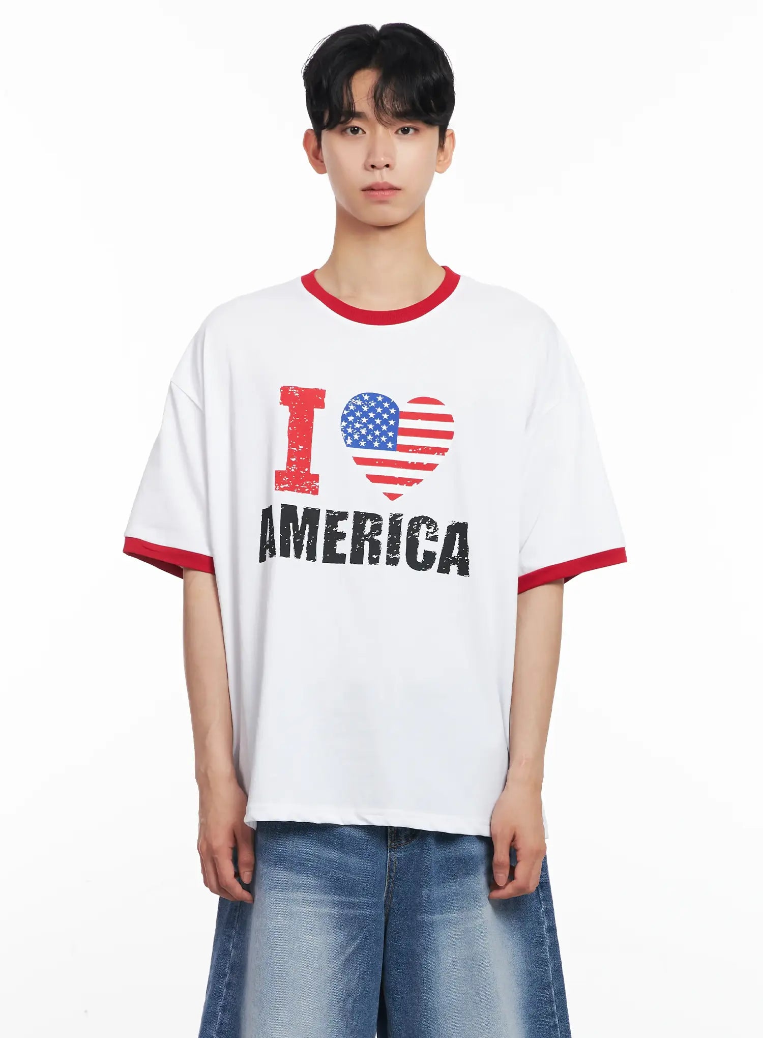 mens-usa-graphic-tee / Red
