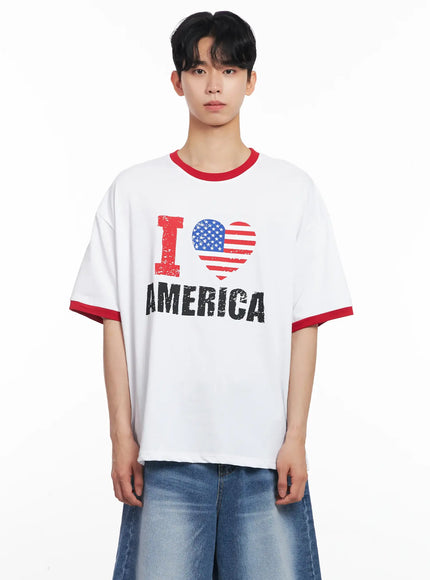 mens-usa-graphic-tee / Red