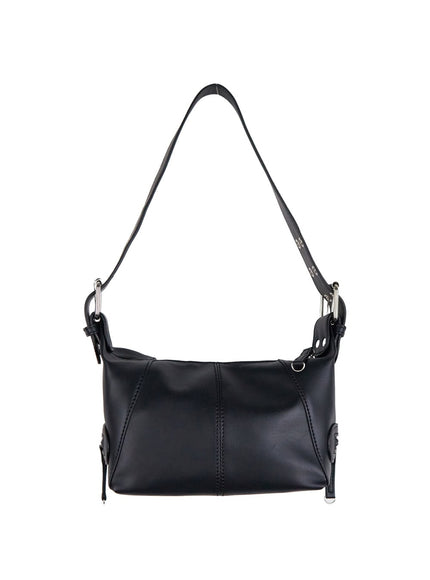 Chic Buckle Leather Shoulder Bag ID431