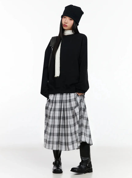 plaid-layered-maxi-skirt-ia507