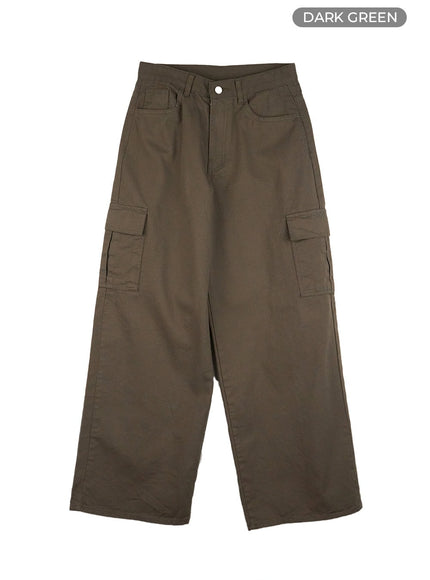 pocketed-solid-cargo-pants-io430