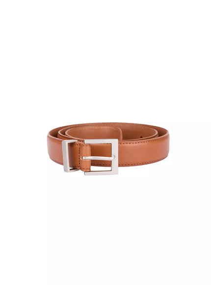 mens-classic-square-buckle-belt-il516 / Beige