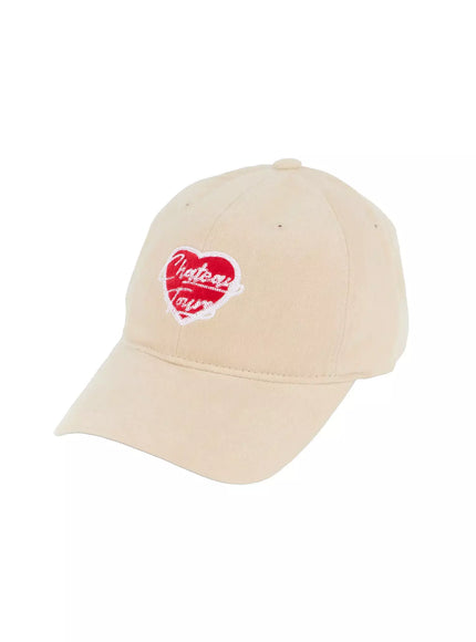 Chich Heart Embroidered Cap IN507