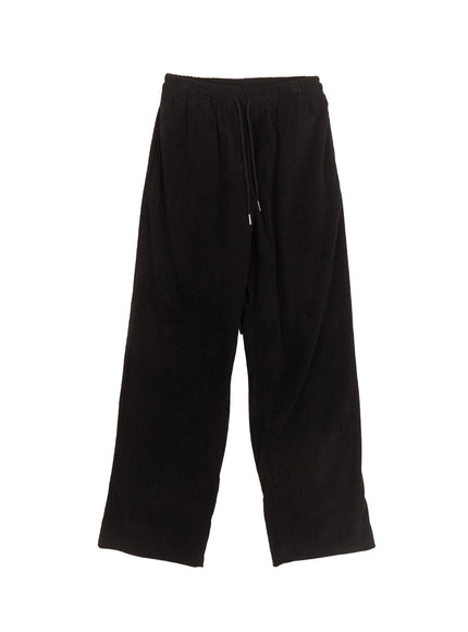 Men's Corduroy Wide-Fit Adjustable Pants IM512