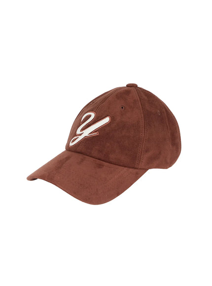 suede-y-baseball-cap-ij502 / Brown