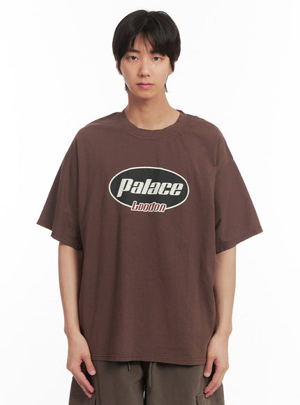 mens-urban-graphic-oversize-t-shirt-ia510 / Brown