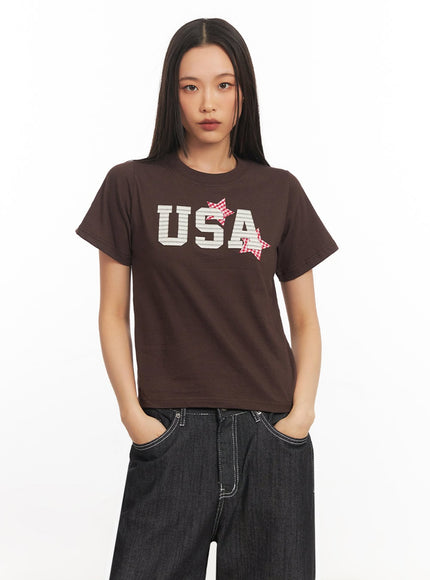 Cotton Graphic T-Shirt IA507