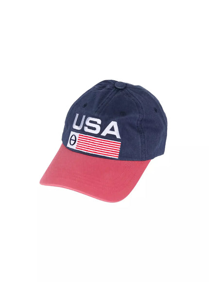 washed-graphic-cap-ic503 / Dark blue