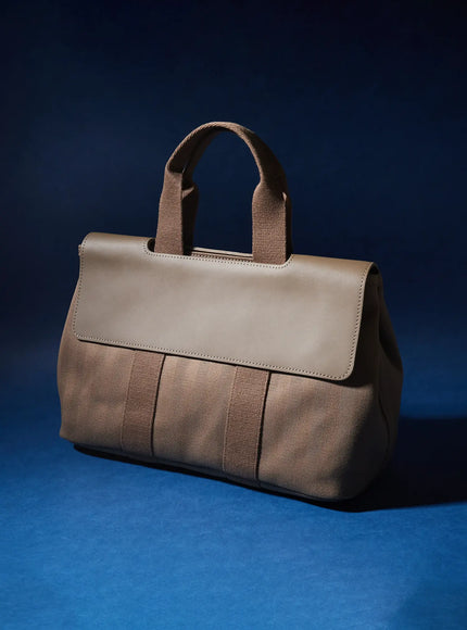 classic-canvas-tote-bag-is516 / Dark green