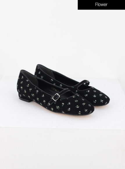 mary-jane-flats-is321 / Flower