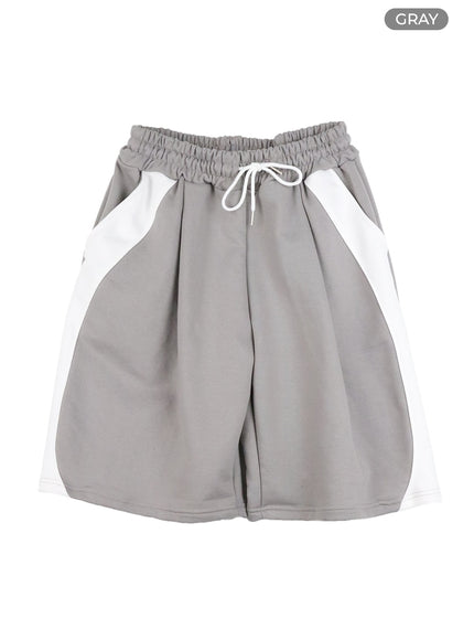 mens-activewear-shorts-ia402 / Gray