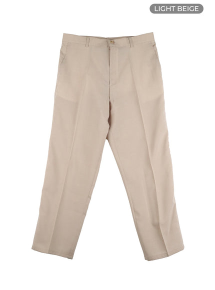 mens-basic-tailored-pants-iy431 / Light beige