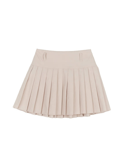 Classic Pleated Mini Skirt IY502