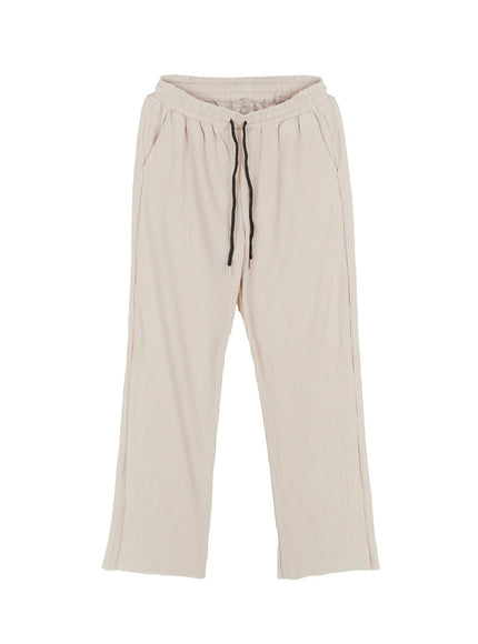 mens-straight-fit-trousers-ia521 / Light gray
