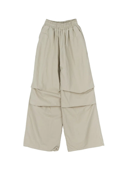 mens-parachute-cargo-pants-ig501 / Light green