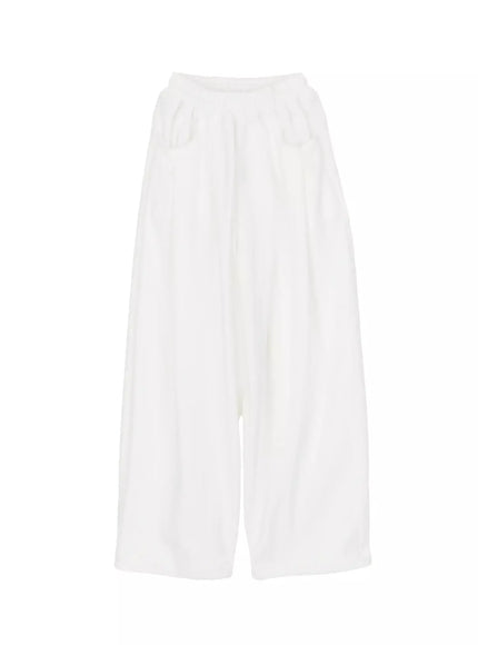 relaxed-fit-sweatpants-im519 / White