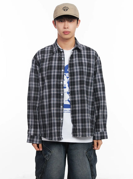 mens-loose-fit-flannel-shirt-iu519