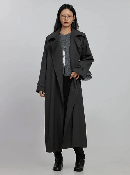 Tailored Trench Coat ID516