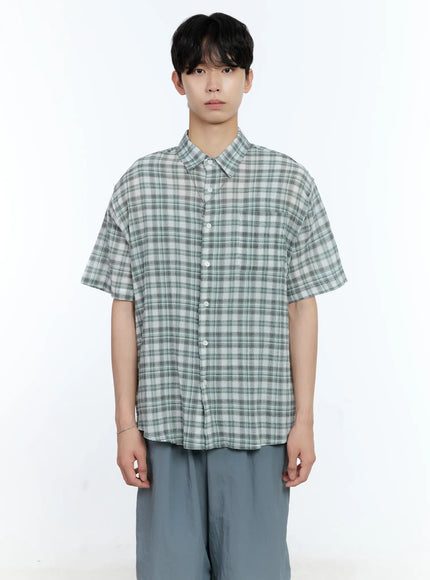 mens-checkered-button-up-shirt-ig501