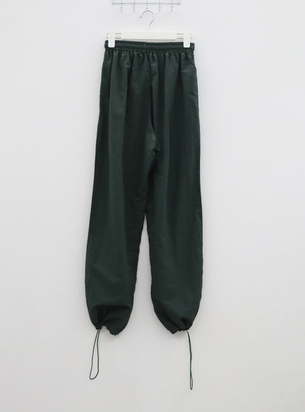 Drawstring Baggy Track Pants IF309