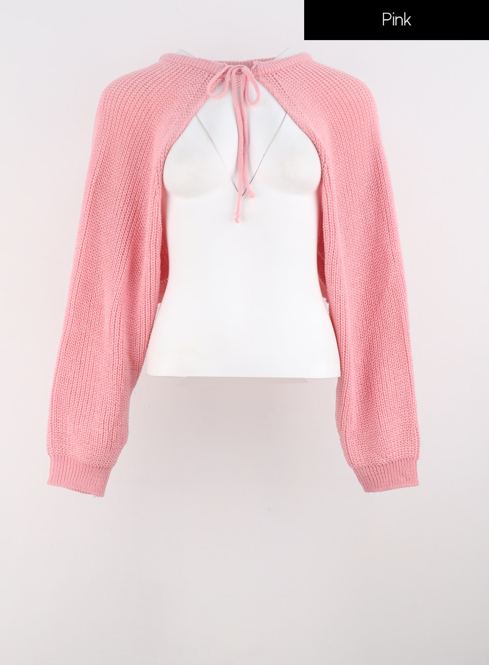 front-tie-knit-bolero-is301