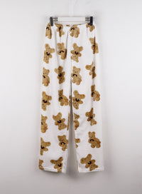 fleece-bear-cardigan-and-trousers-loungewear-set-id313