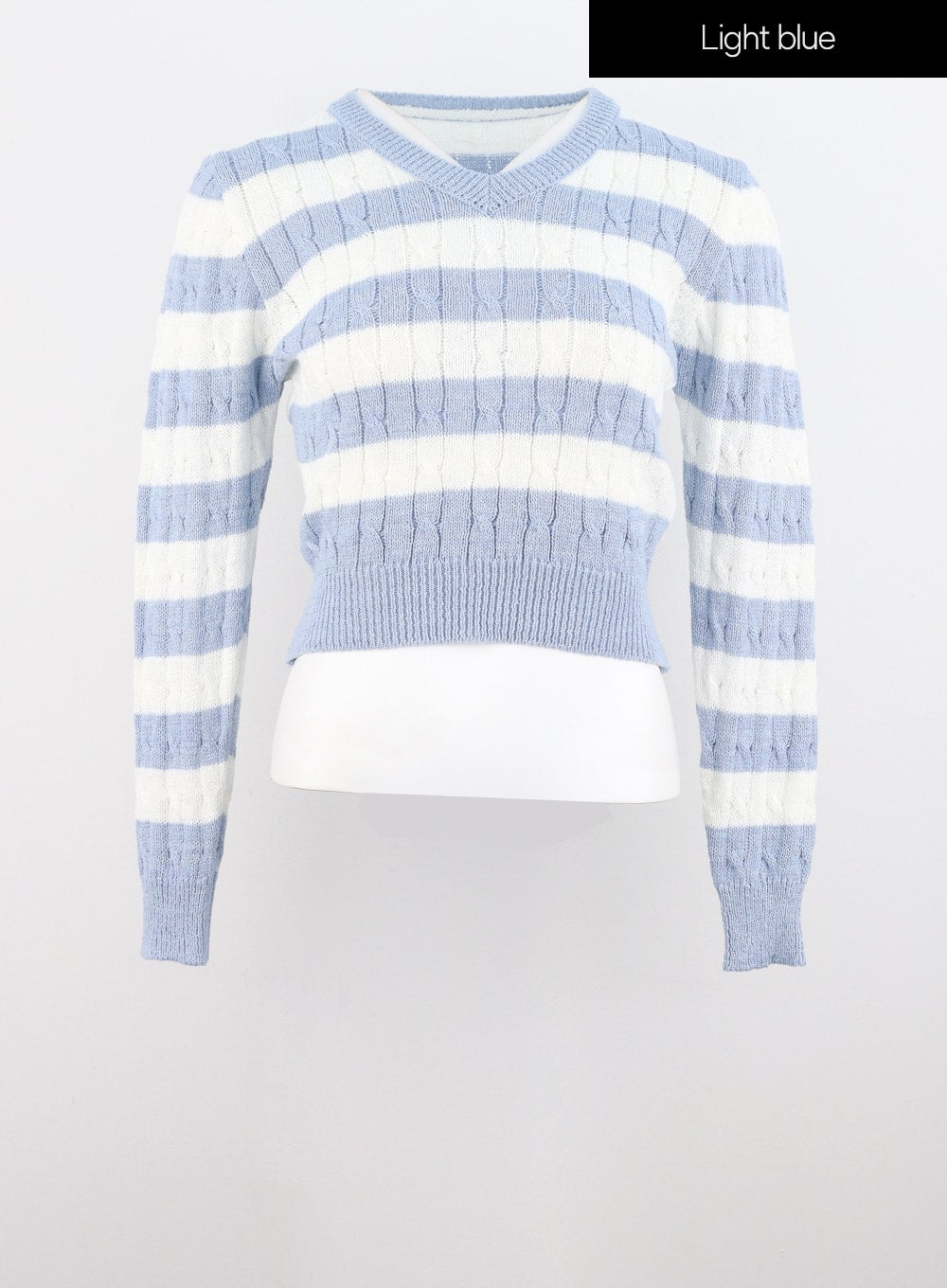 striped-v-neck-sweater-is307