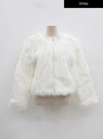 Fluffy Fur Jacket IO12
